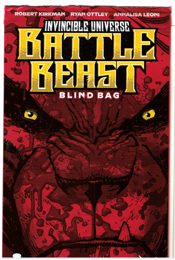 Invincible Universe Battle Beast Blind Bag 2025 SEALED Comic Skybound Poly Bag