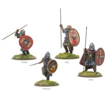 Arthurian Knights - Bors, Tristan, Percival, Kay