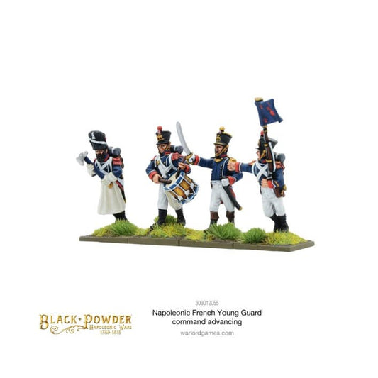Black Powder: French Young Guard Command Advancing