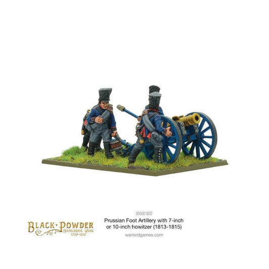 Black Powder: Napoleonic Prussian Foot Artillery w/ Howitzer