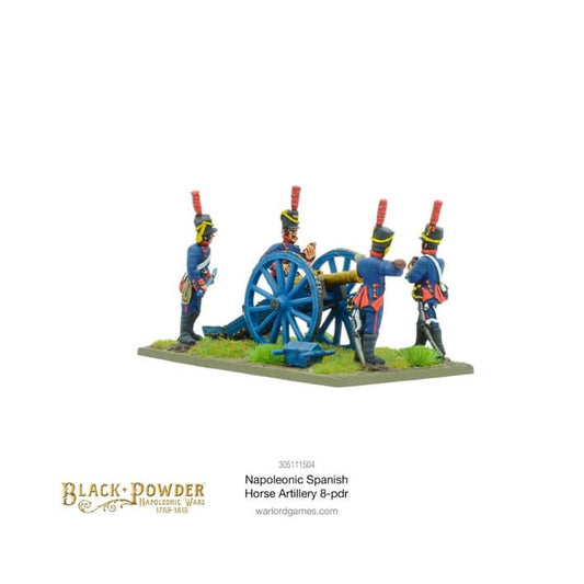 Black Powder: Spanish Horse Artillery with 8-pdr