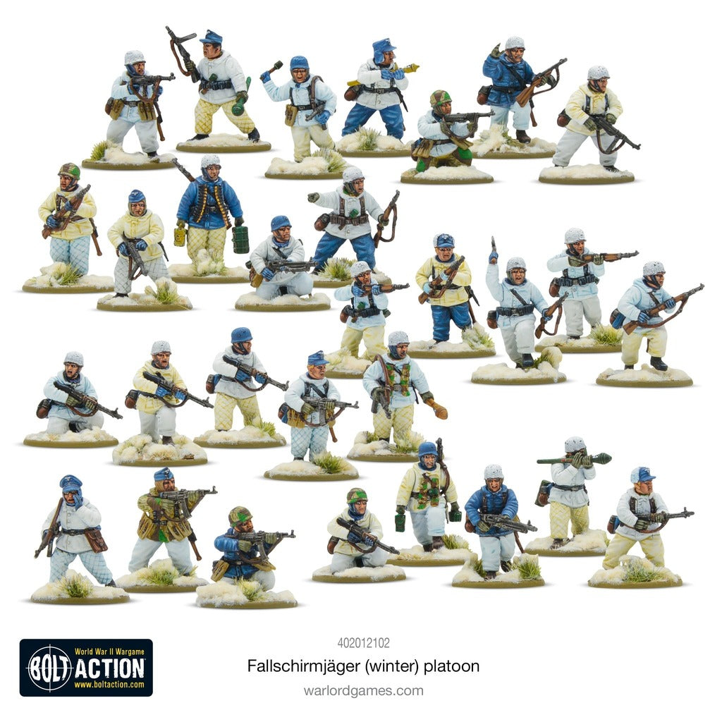 Bolt Action: Fallschirmjager Platoon (Winter)
