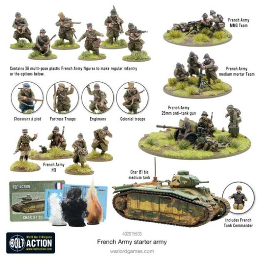 Bolt Action Starter Army: French