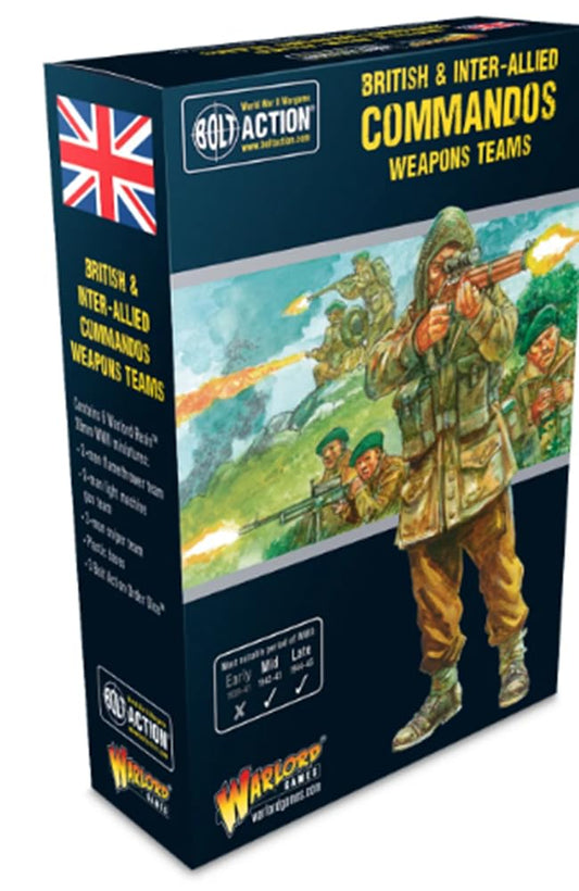 Bolt Action: British & Inter-allied Commandos Weapons Teams