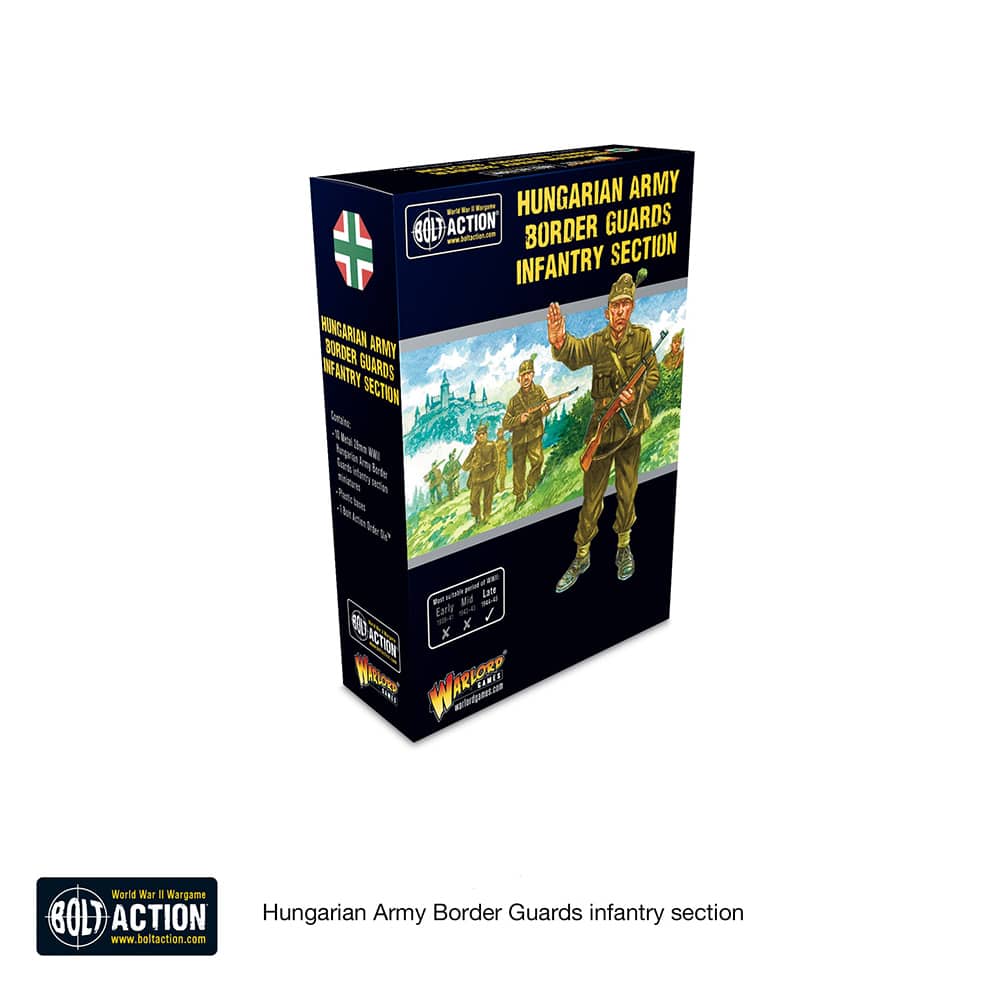 Bolt Action: Hungarian Army Border Guards Infantry Section