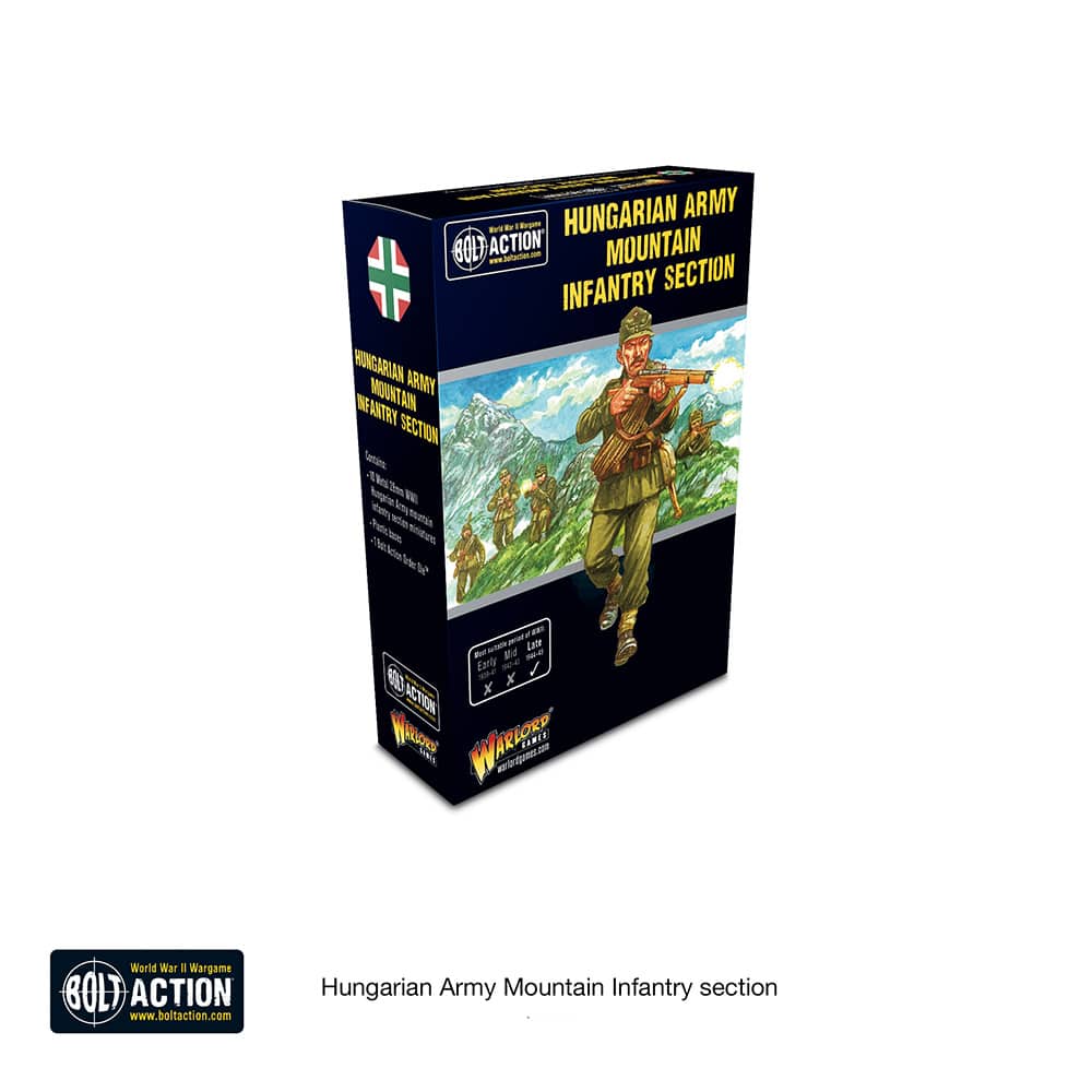 Bolt Action: Hungarian Army Mountain Infantry Section