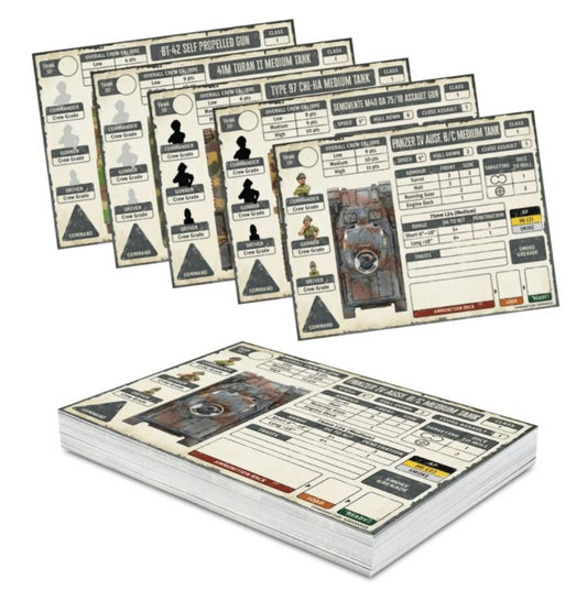 Achtung Panzer! Axis Datacards