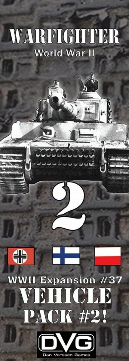 Warfighter WWII Expansion #37: Vehicle Pack #2