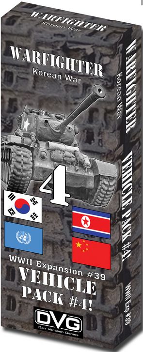 Warfighter Korean War WWII Expansion #39: Vehicle Pack #4