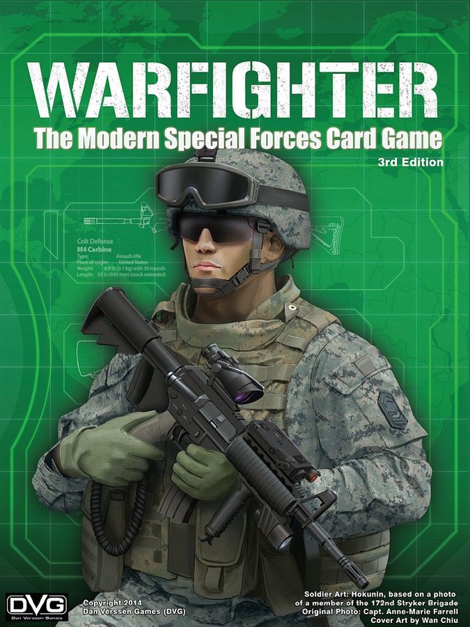 Warfighter Modern Special Forces Core Game 3rd Edition