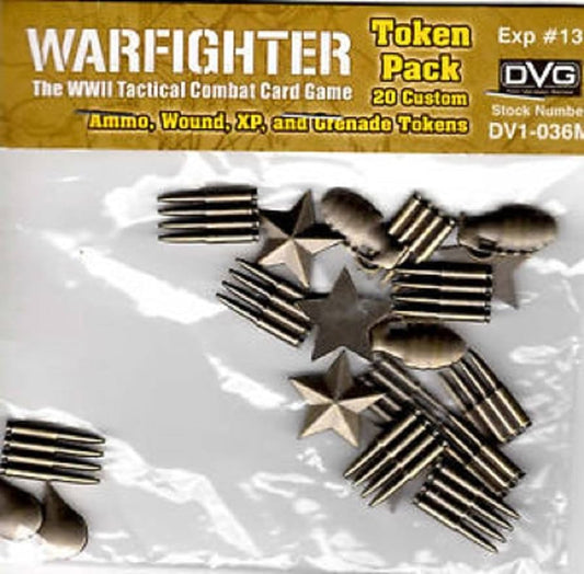 Warfighter: Metal Token Set