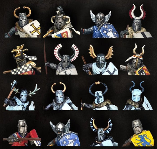 Medieval & Fantasy Heads, Cloaks, & Shields