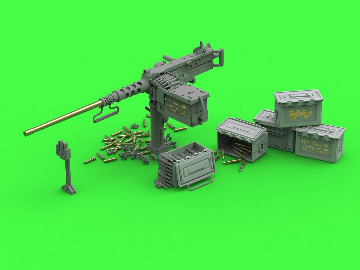 Browning M2HB .50 Cal. on Tank Mount