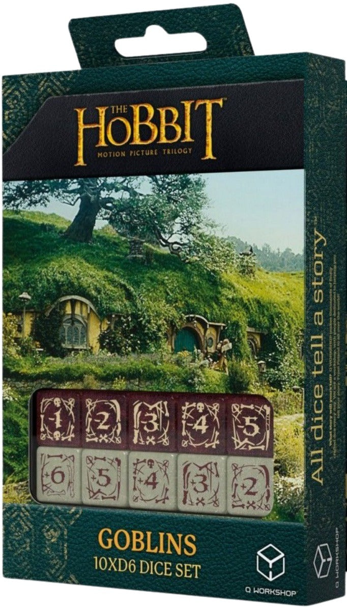 The Hobbit TCG 10Xd6 Goblin Dice Set