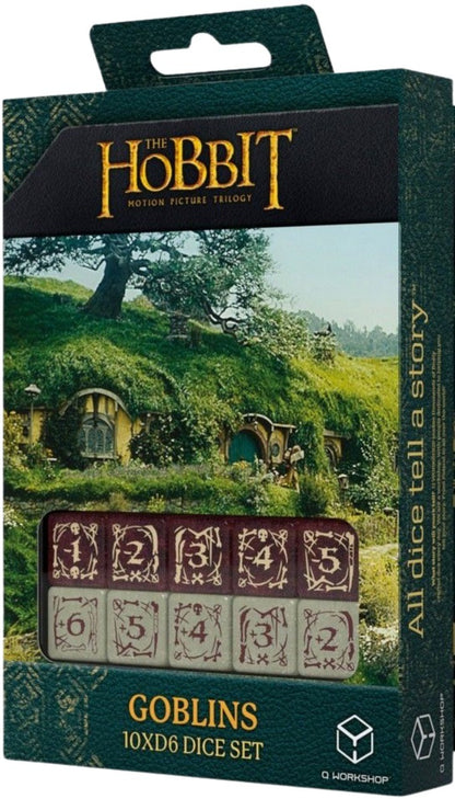 The Hobbit TCG 10Xd6 Goblin Dice Set