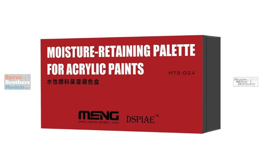 Moisture-Retaining Palette for Acrylic Paints