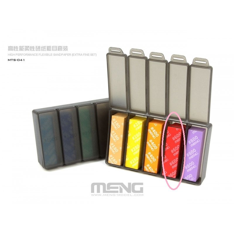 Meng High Performance Flexible Sandpaper Refill (#600)