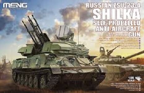 Russian ZSU-23-4 Shilka Self Propelled Anti-Aircraft Gun