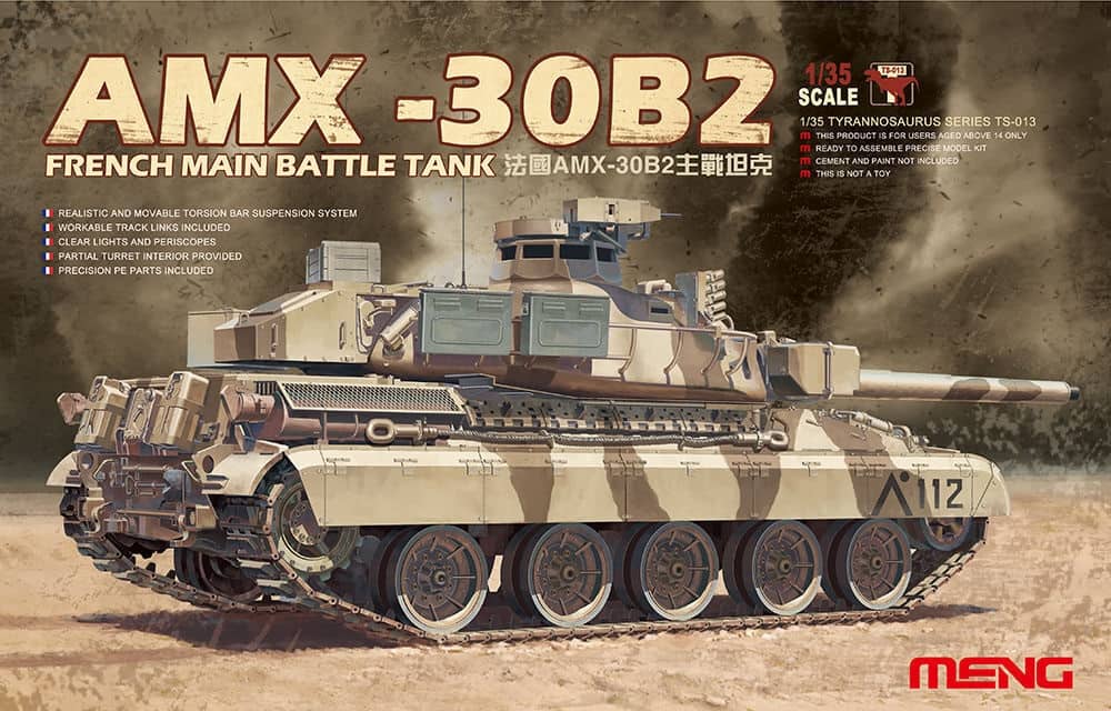 AMX-30B2 French Main Battle Tank