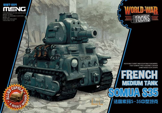 World War Toons: French Medium Tank Somua S35