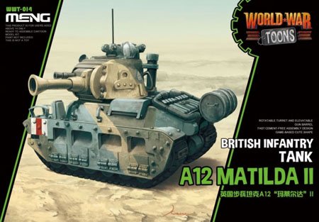 World War Toons: A12 Matilda II British Infantry Tank