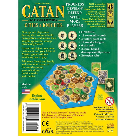 Catan: Cities & Knights 5-6 Exp. 5th Edition (F)