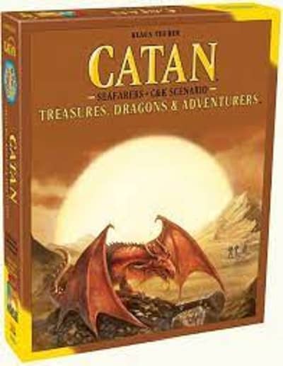 Catan: Seafarers + C&K: Treasures, Dragons, and Adventurers