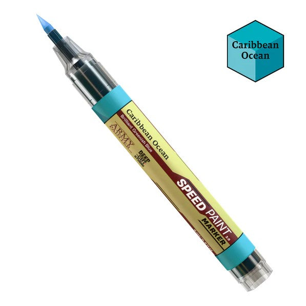 Speed Paint Marker: Caribbean Ocean