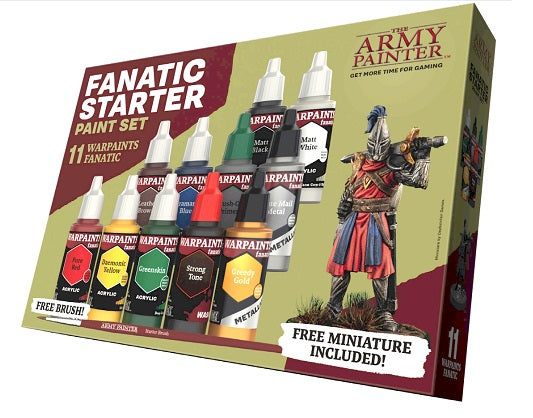 The Army Painter: Fanatic Starter Paint Set