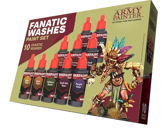 The Army Painter: Fanatic Washes Paint Set