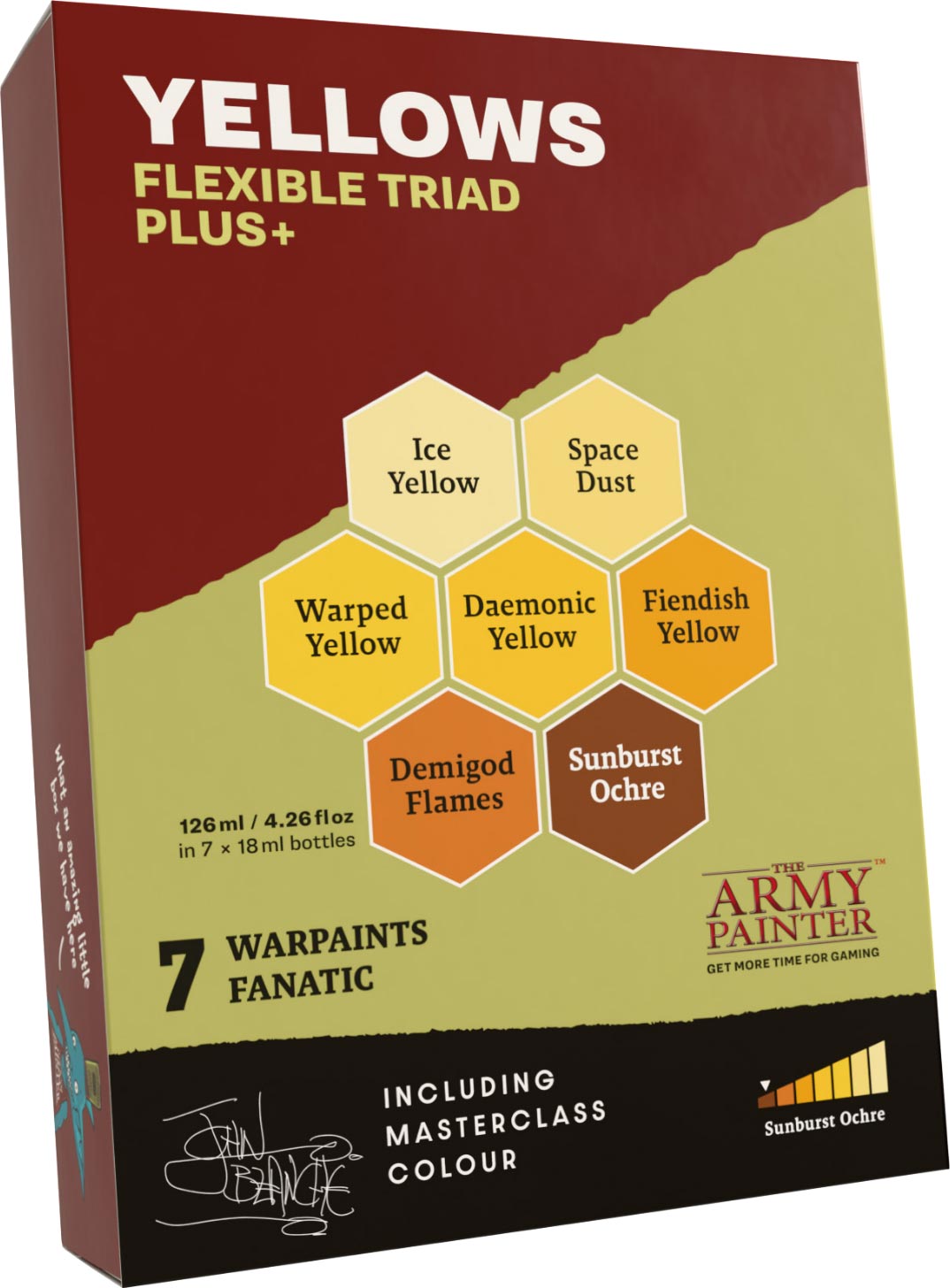 The Army Painter: Fanatic Flexible Triad PLUS+ Yellows Set