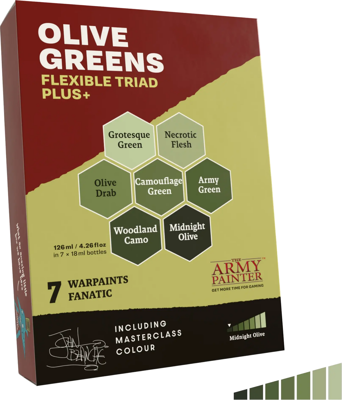 The Army Painter: Fanatic Flexible Triad PLUS+ Olive Greens