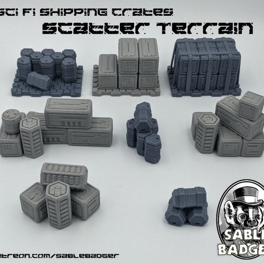 Terrain Crate - Sci-Fi Scatter