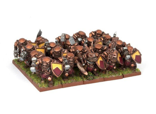 Kings Of War: Dwarfs Ironclad Regiment