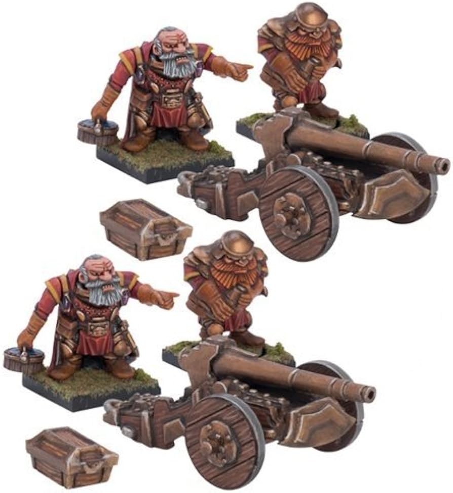 Kings Of War: Dwarf Ironbelcher Battery