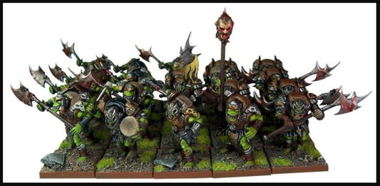 Kings Of War: Orc Greataxe Troop