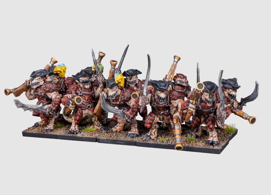 Kings Of War: Salamander Corsairs Troop