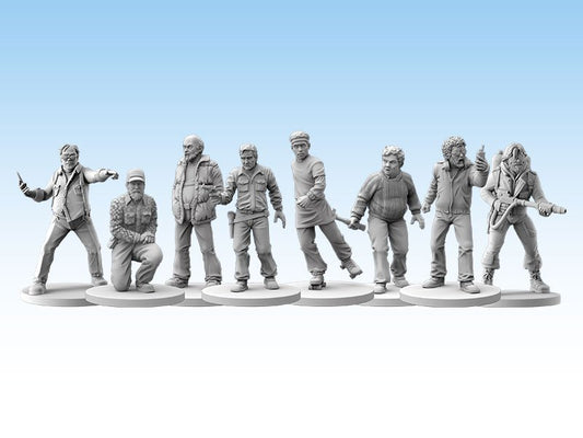 The Thing: Human Miniatures Set