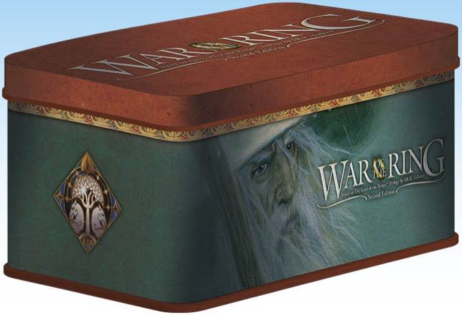 War Of The Ring: Card Box And Sleeves Gandalf Box