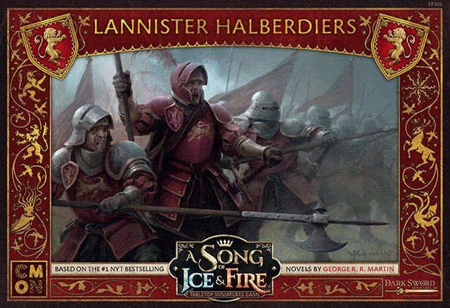 A Song Of Ice & Fire TMG: Lannister Halberdiers