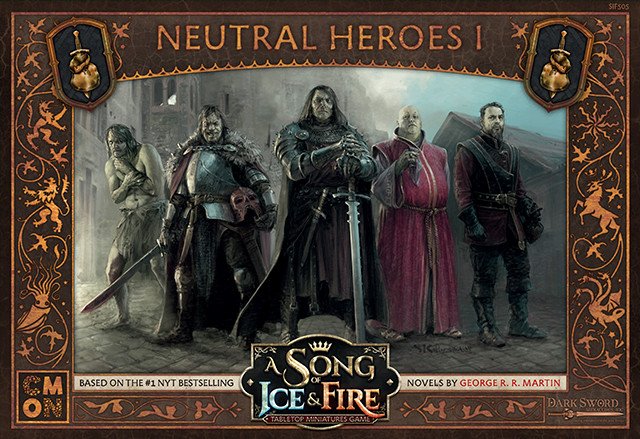 A Song Of Ice & Fire TMG: Neutral Heroes 1