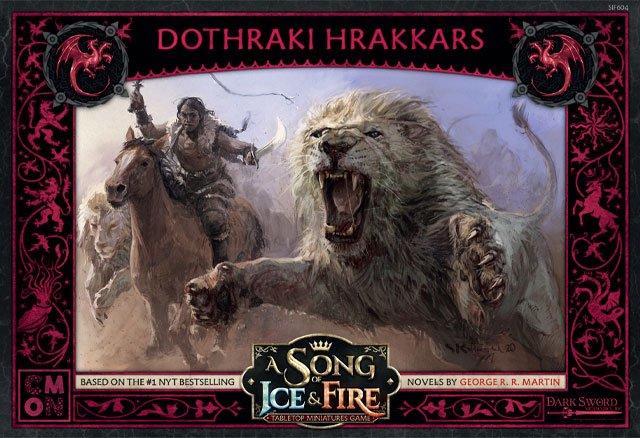 A Song Of Ice & Fire TMG: Dothraki Hrakkars