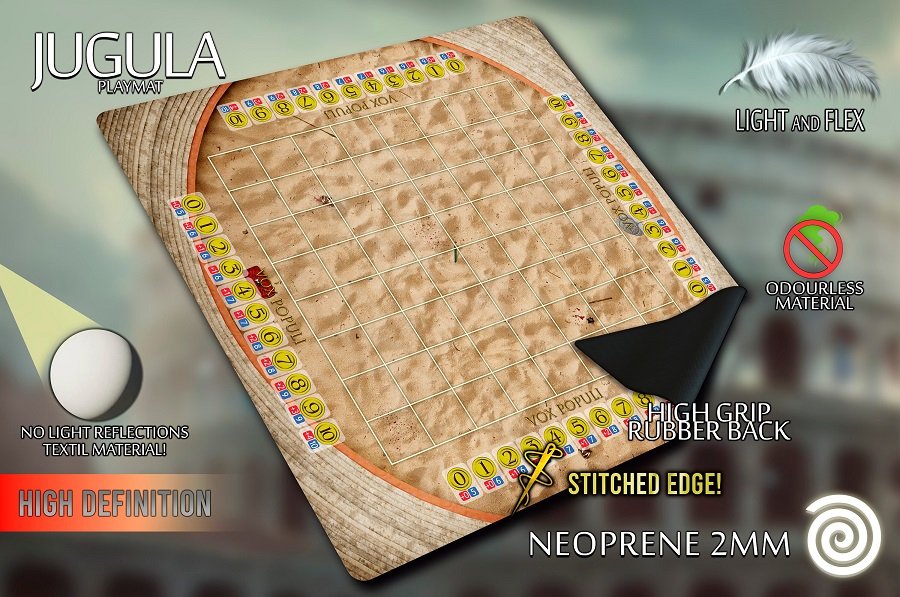 Jugula: Gladiator Combat Vynil Play Mat