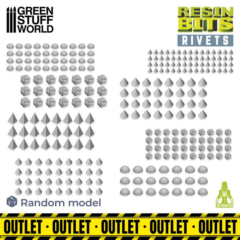 3D Printed Set - Micro Rivets - Outlet – Imperial Hobbies