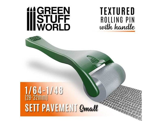 Roller with Handle: Sett Pavement 1/64-1/48 (28-32mm)