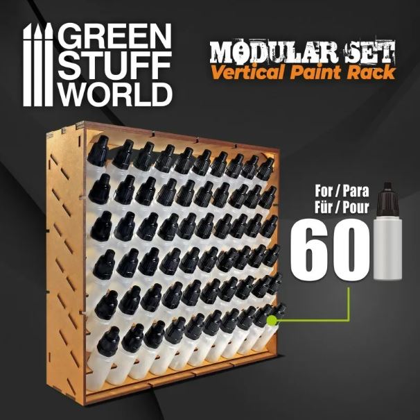 All Panel Paint Rack Modular Set Vertical Paint Rack 17ml – Imperial Hobbies