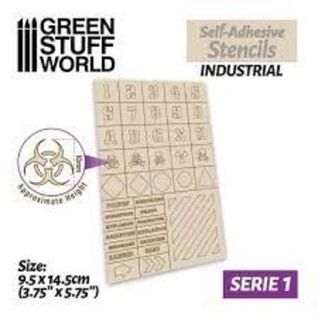 Self-Adhesive Stencils (Industrial)