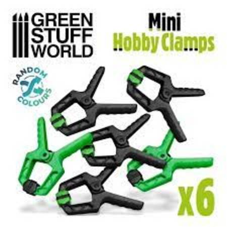 Mini Hobby Clamps (6 pack)