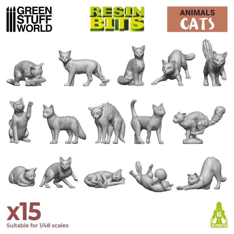 Cats (15 pcs.)