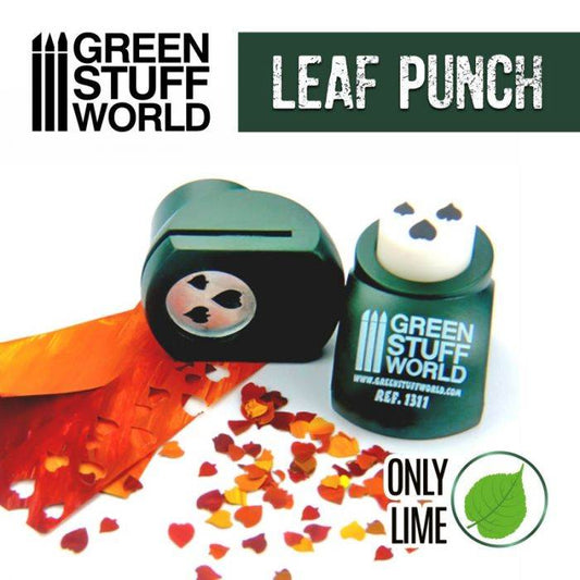 Leaf Punch Only Lime (Dark Green)